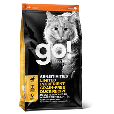 Go! Solutions Sensitivities Gatos Receta de Pato Sin Granos