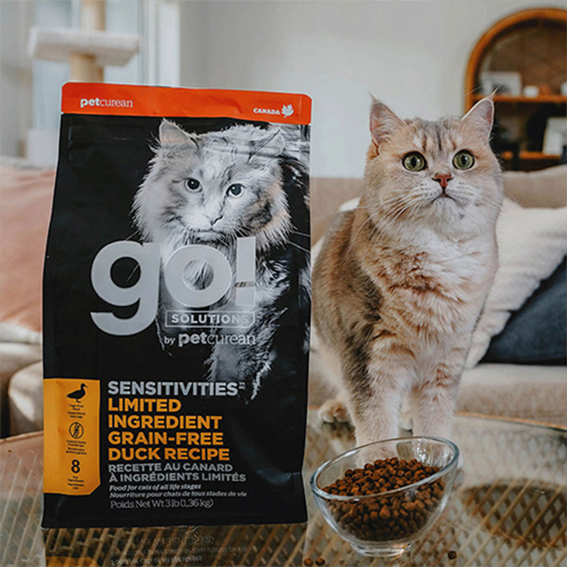 Go! Solutions Sensitivities Gatos Receta de Pato Sin Granos - Mizooco