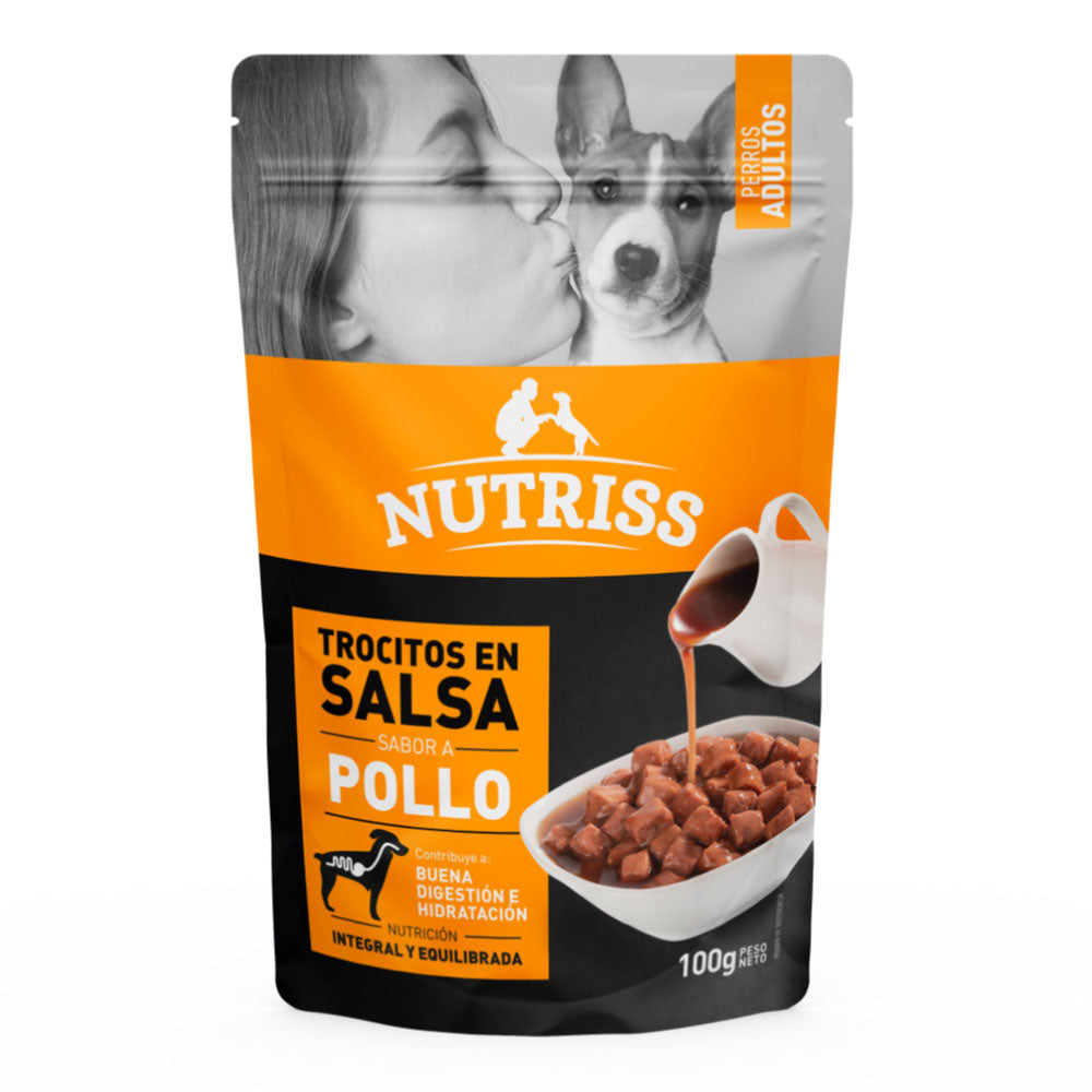 Nutriss Trocitos en Salsa sabor a Pollo