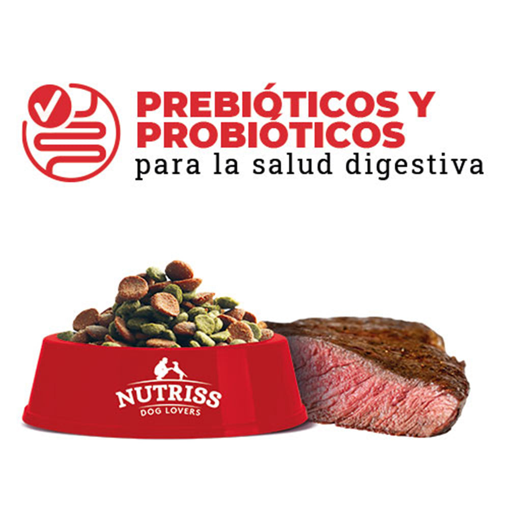 Nutriss Adultos Sabor a Carne y Vegetales