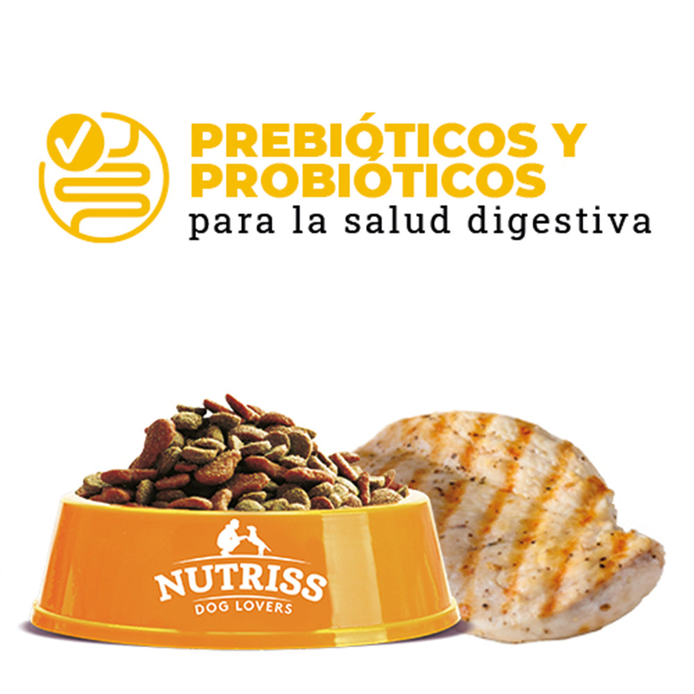 Nutriss Adultos Sabor a Pollo y Vegetales