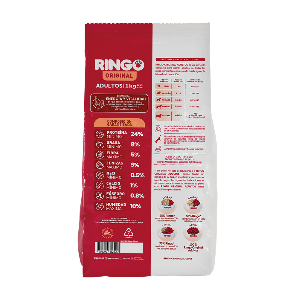 Ringo Original Perros Adultos