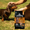 Nutriss TRIBALANCE es un concentrado para perros con 24 % de proteína y como primer ingrediente proteína animal